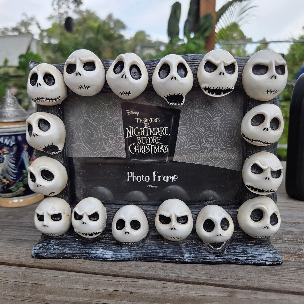 New Tim Burton The Nightmare Before Christmas Many Faces Photo Frame 4x6